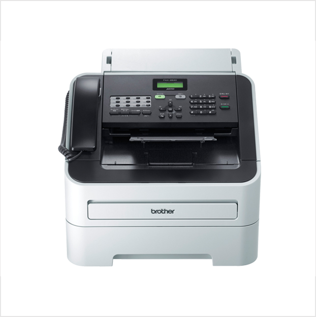ブラザー工業　FAX-2840  A4モノクロレーザープリンター複合機/20PPM/FAX/ADF/受話器