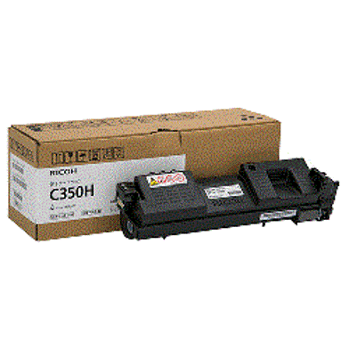 【ブラック C350H】リコー製純正RICOH SP トナー ブラック C350H / 大容量タイプ