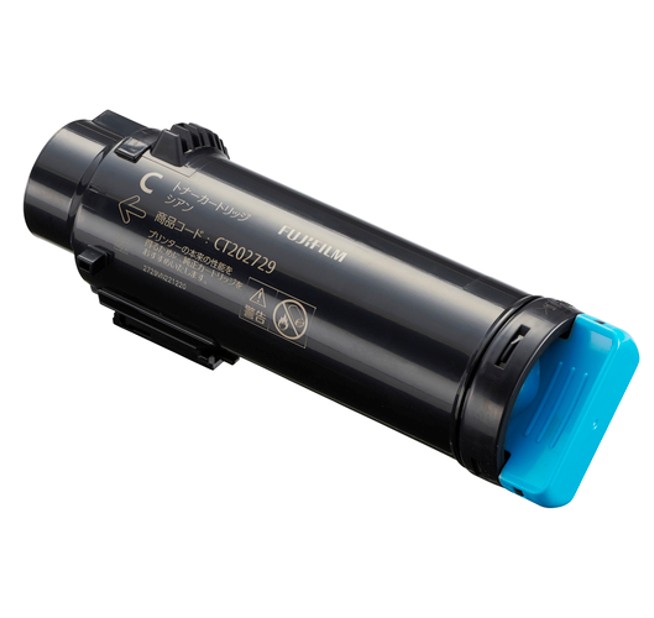 【CT202729】富士フイルム製純正トナーカートリッジ　シアン
